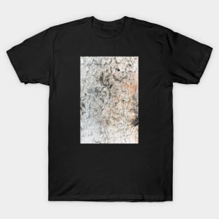 Eroding And Crackling Stone Wall Falling Apart T-Shirt